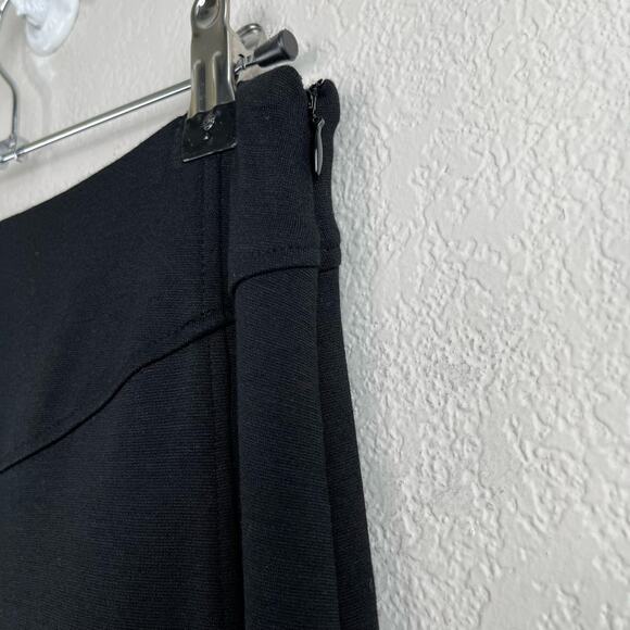 Altuzarra Black A-Line Tiered Flared Midi Knee Length Trumpet Skirt 2 - Picture 7 of 12